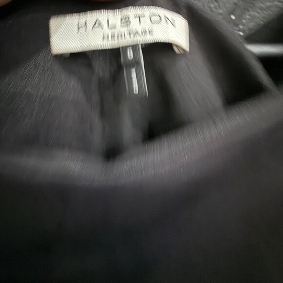 Halston Ombre Voile Satin Gown - Picture 6 of 6